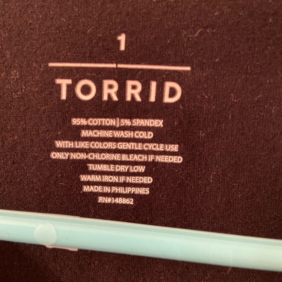 New Black Torrid tank top - Picture 2 of 2